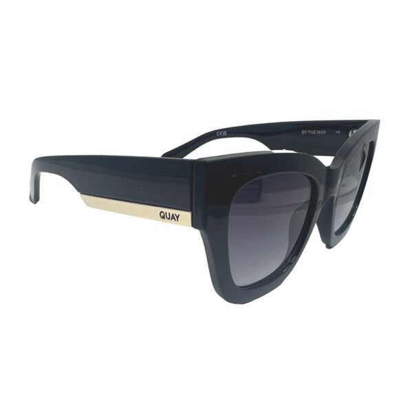 QUAY Australia By The Way Oversized Sunglasses - 54-23-145 - Black main image 5